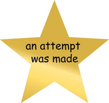 gold star reading : An Attempt Was Made